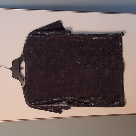 Crushed velvet t-shirt - Picture 2 of 4